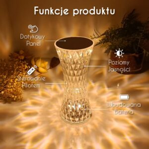 Lampa Kryształowa Crystal™